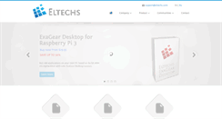 Desktop Screenshot of eltechs.com
