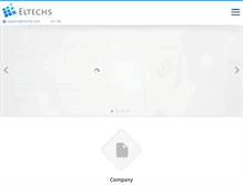 Tablet Screenshot of eltechs.com